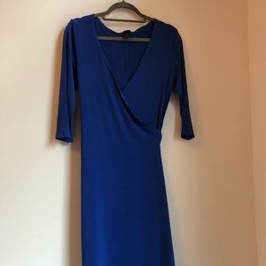 Matte Jersey Wrap Dress size M